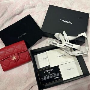 Chanel Flap Card Holder
